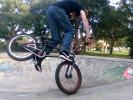 nosejam dans un coin du bowl